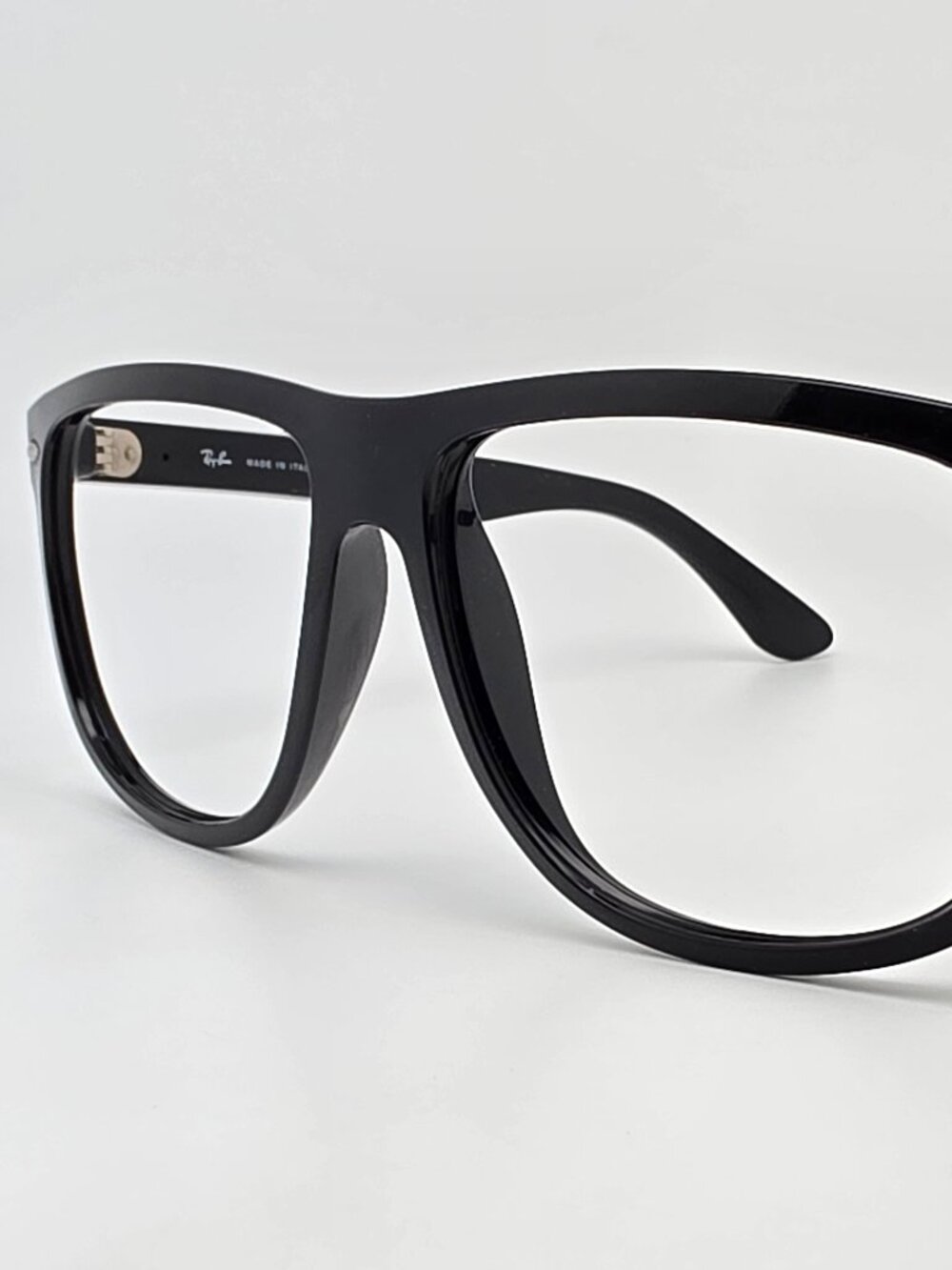 Ray-Ban RB4147 601/58 Boyfriend Polished Black Sunglasses Frame Italy 60-15-145